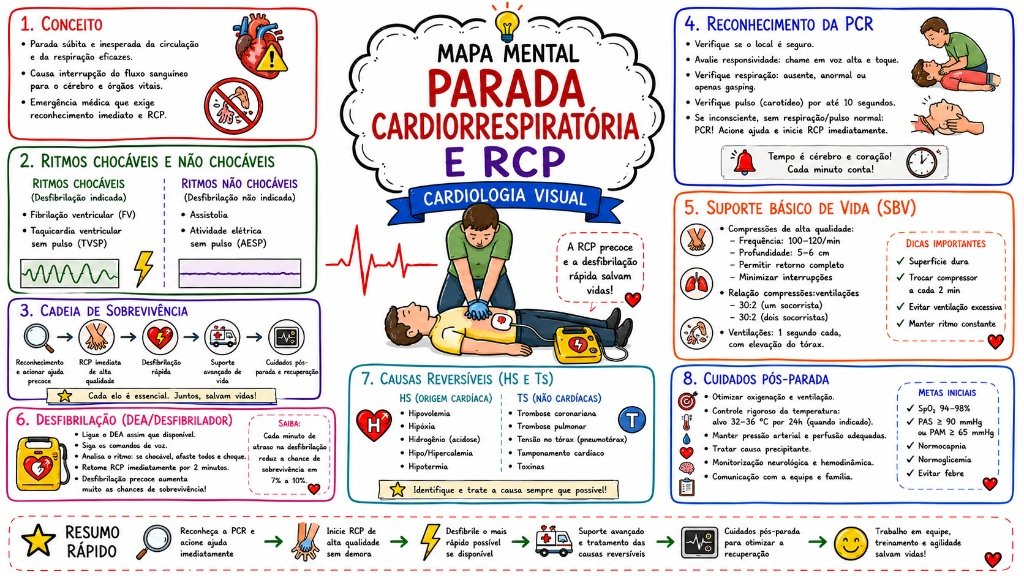Mapa Mental PCR e RCP
